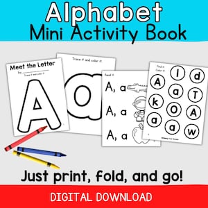 Alphabet Mini Activity Book