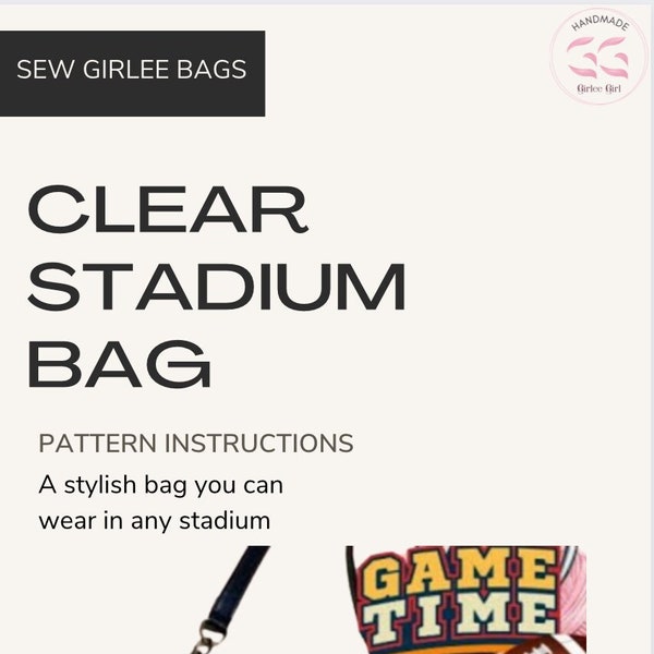 Clear Stadium Bag Pattern