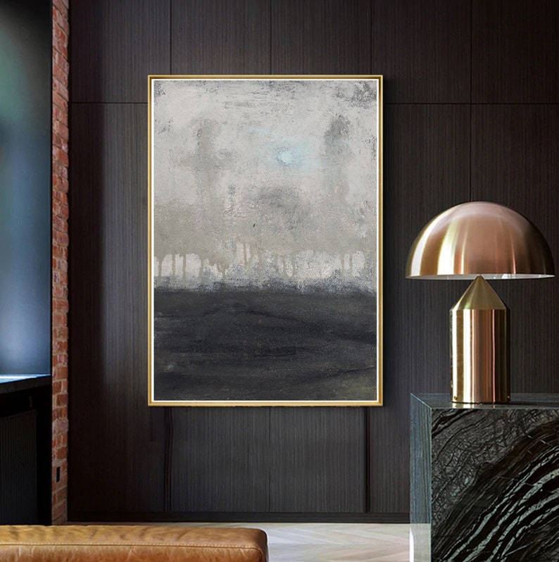 Modern Art Paintings for Officeoriginal Minimal Artworkextra Etsy