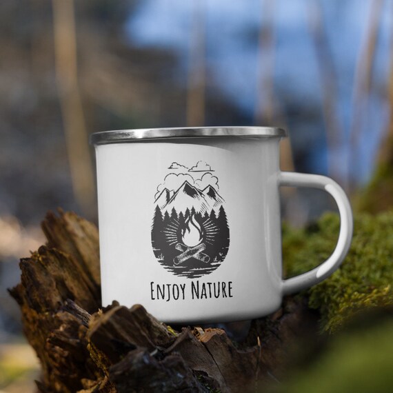Best Gift for Camping Friends, Coffee Mug for Outdoors
