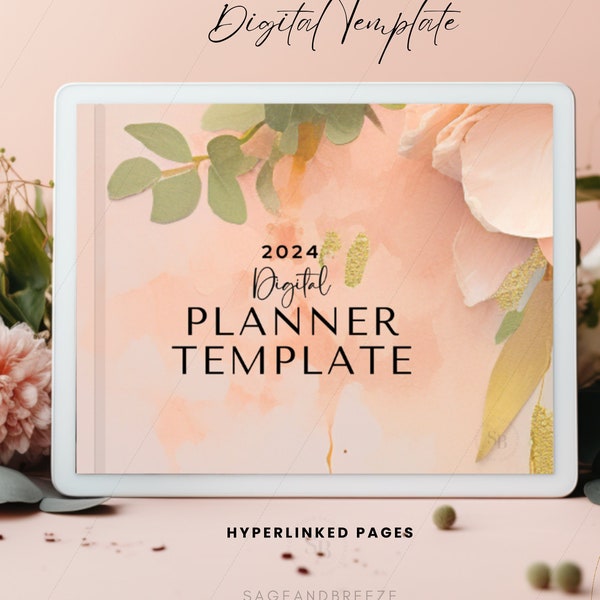 2024 Digital Planner Etsy