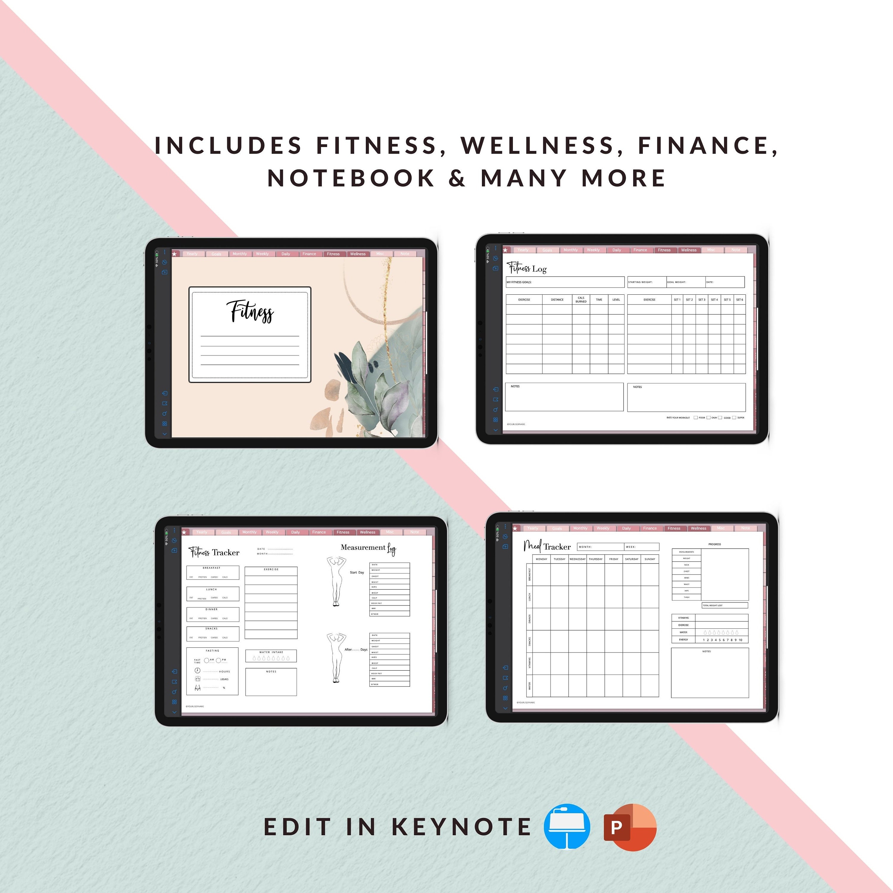 Digital Planner Template Digital Planner Custom Digital Etsy Australia