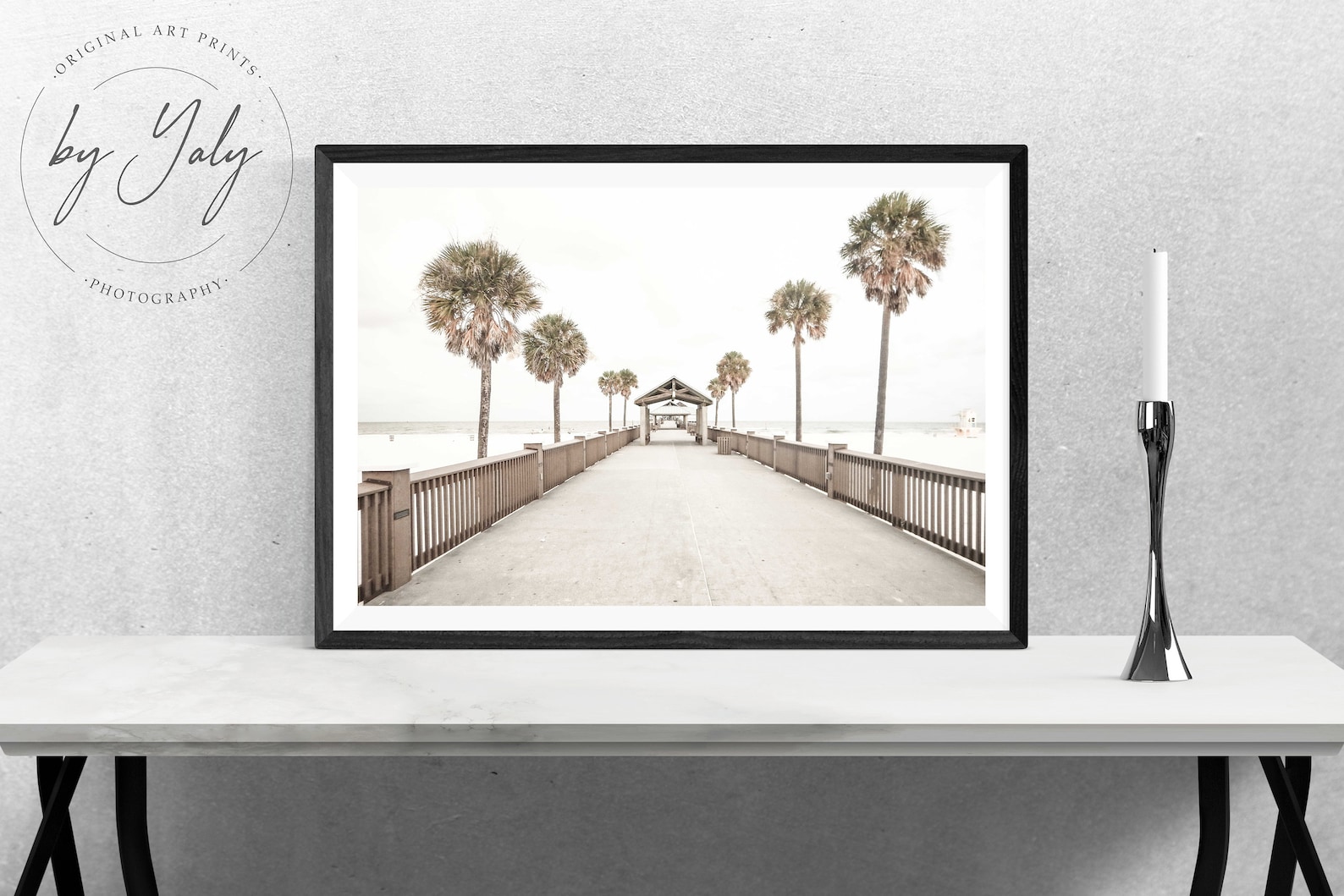 Pier 60 Clearwater Beach Art Print Beach Printable Art Beach Etsy