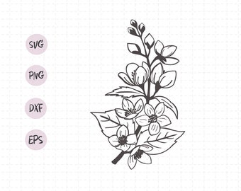 Free Free 119 Jasmine Flower Svg Free SVG PNG EPS DXF File