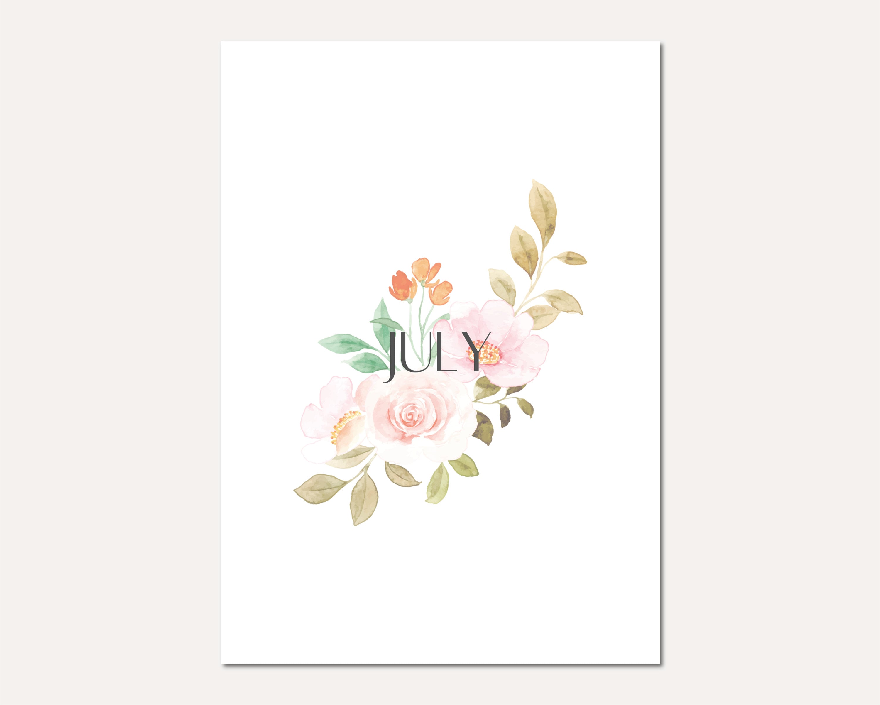 Planner Covers Printable A5 Download Planner Cover Printable Floral ...
