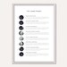 Lunar Phases Printable Lunar Art Digital Moon Phases Printable ...