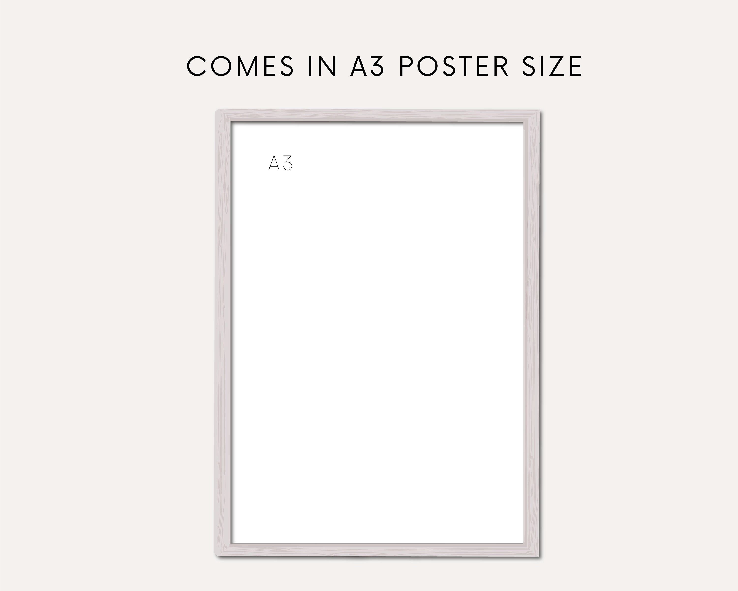 Printable Moon Phase Calendar 2024 Download Moon Phase Poster Etsy