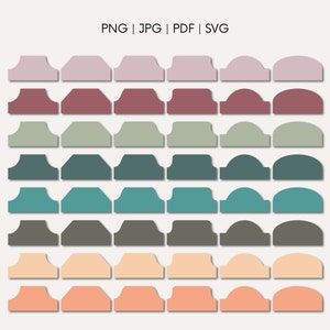 Printable Monthly Tabs for Planner Download Planner Tabs Printable ...