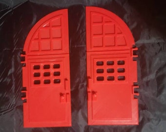 Real Ghostbusters Fire House Doors.