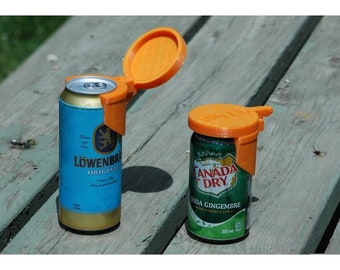 Beer/Soda Can Lid- Keep bugs out. Protect your drink!