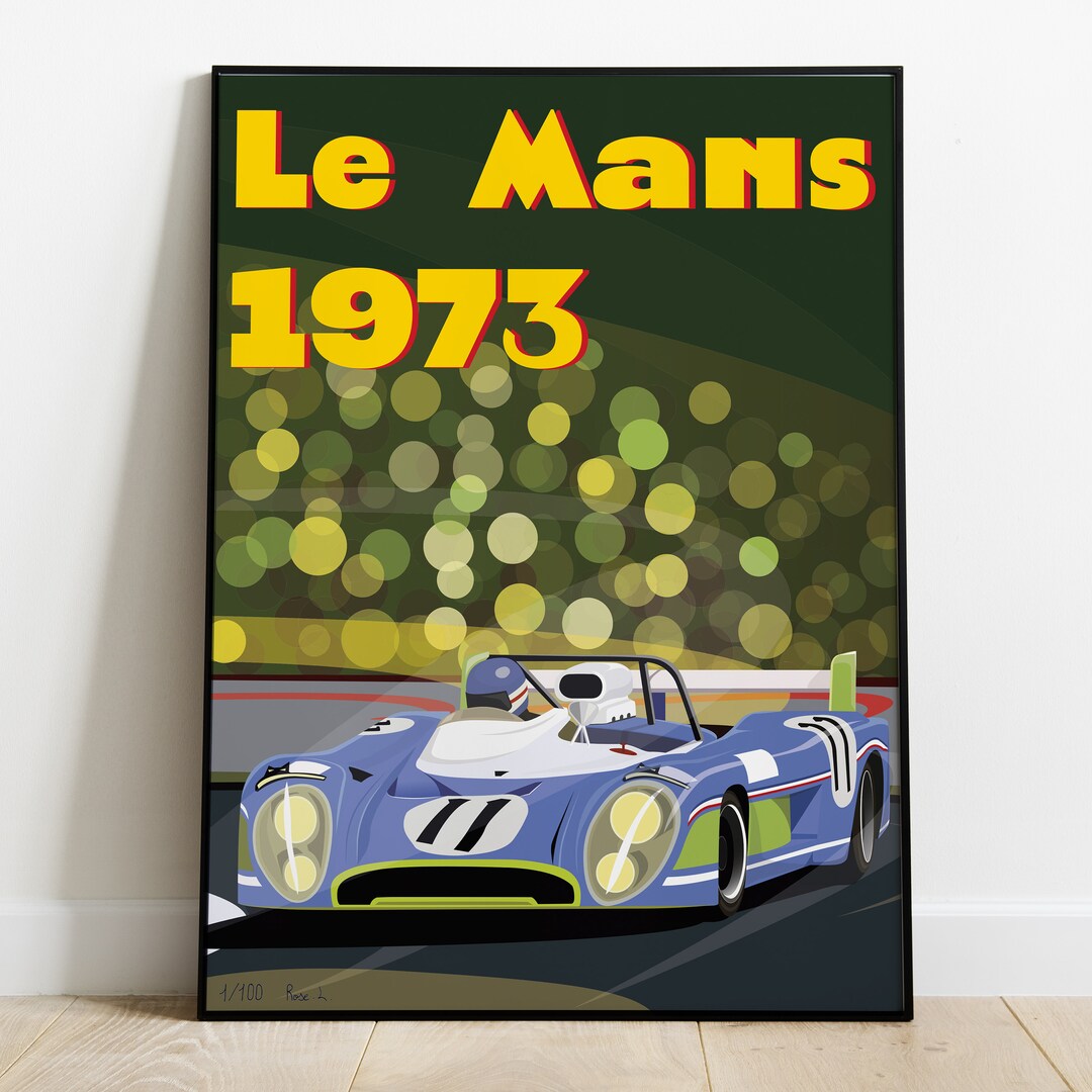 Original Le Mans 24 hours heures du mans sticker Autocollant 1992