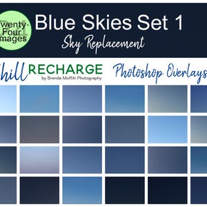 Ensemble de 1 photos, un ciel bleu clair sans nuages, une licence commerciale haute résolution JPG, portrait de remplacement du ciel du jour, image numérique 300 dpi