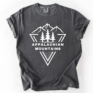 Appalachia Shirt Appalachian Mountains Shirt Smoky Berge Blue Ridge Mountains Shirt Wandern Shirt North Carolina Stark Smokey