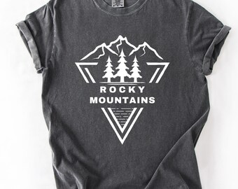 Rocky Mountains Shirt: Colorado Hiker Unisex Tee