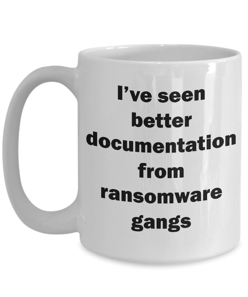 Taza de café de ciberseguridad, regalo divertido para ingeniero informático (apta para lavavajillas) imagen 3