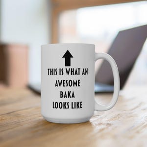 Ceramic Mug for Croatian or Slovenian Grandmother, 11oz 15oz, Awesome Baka Gift for Christmas Birthday Mother&#39;s Day, Arrow Design