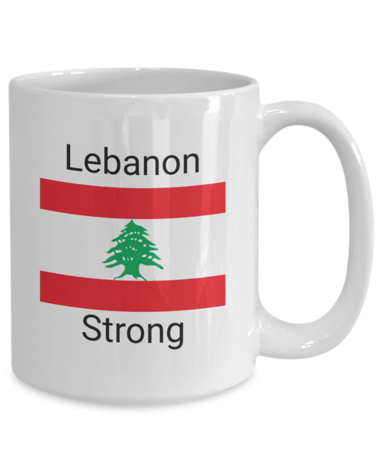 Lebanon coffee mug Lebanese Gift Lebanon Strong Gift for Etsy