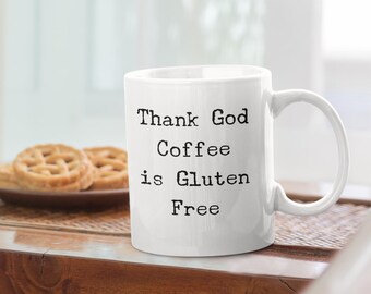 Taza sin gluten: Humor sobre la enfermedad celíaca (Apta para lavavajillas)