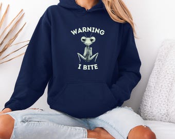 Praying Mantis Hoodie: Weirdcore Insect Sweatshirt