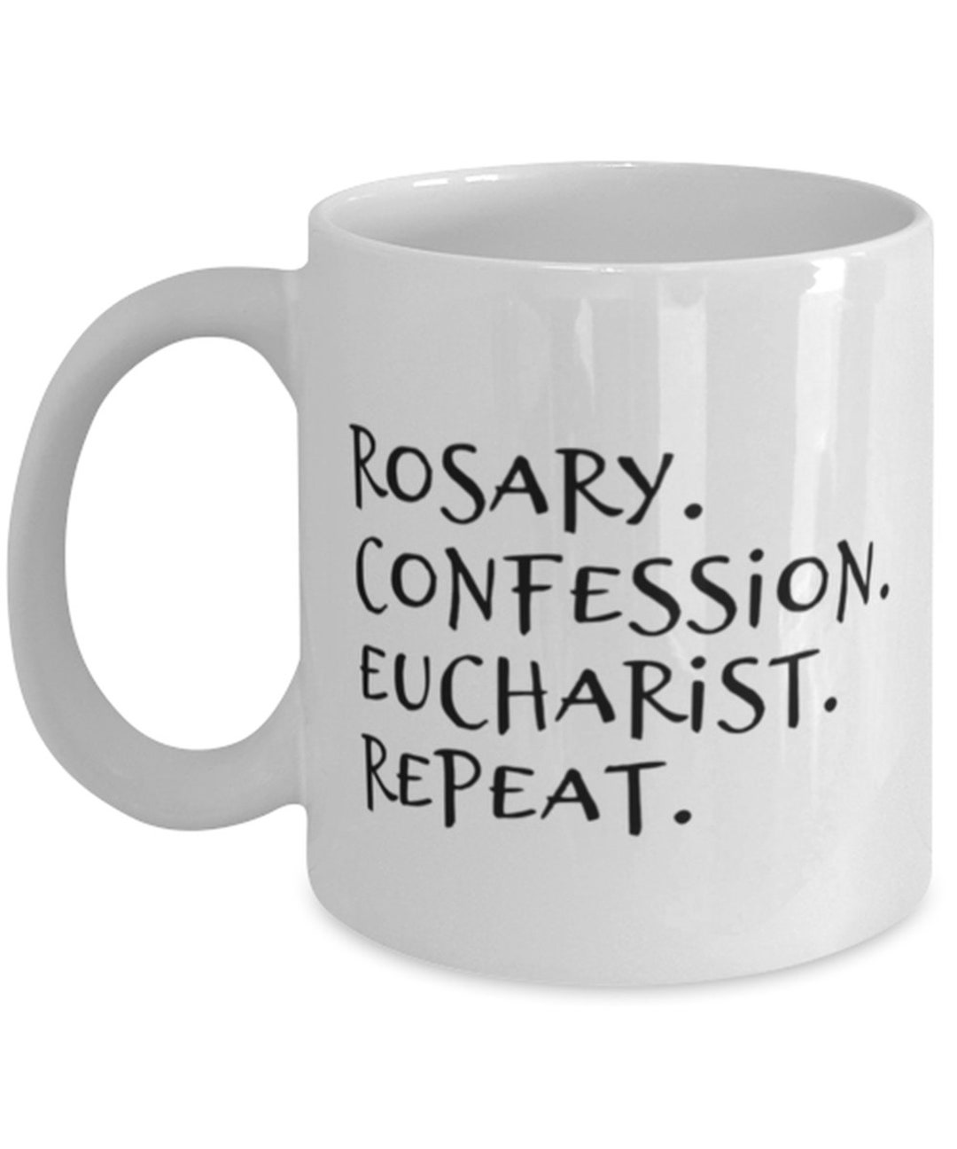 Catholic Coffee Mug, Catholic Gift, Gift for Catholic, Religious Cup, for Christian, Gift for