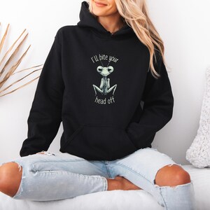 Moletom com capuz Praying Mantis - Estampa de inseto exclusiva, ajuste confortável