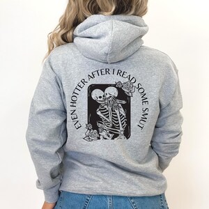 Spicy Book Sweatshirt: Romance Reader Gift (Unisex Hoodie) image 4
