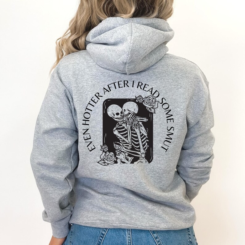 Spicy Book Sweatshirt: Romance Reader Gift (Unisex Hoodie) image 4