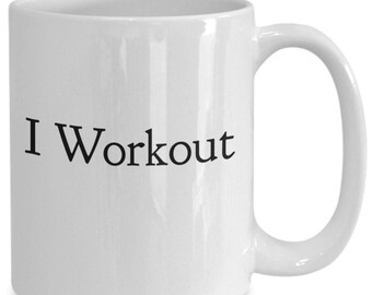 Funny Gym Mug - Motivational Workout Drinkware