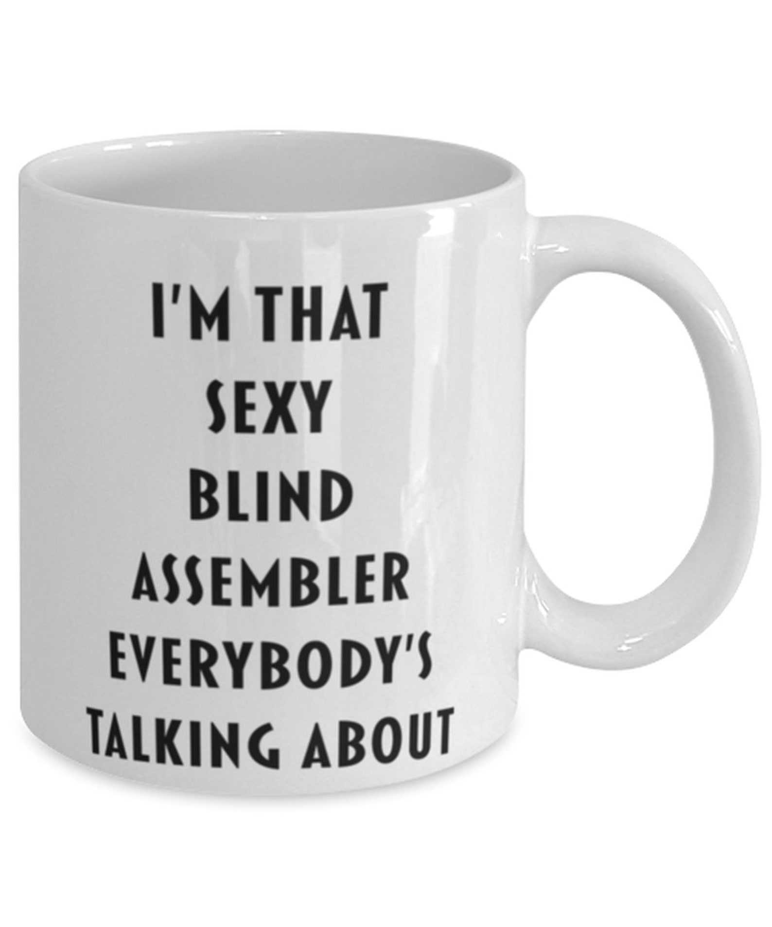 Blind Assembler Coffee Mug Funny Blind Assembler Cup Gift