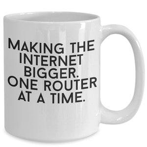 Network engineer coffee mug, Gift for network engineer cup, network administrator Gift, Gift
