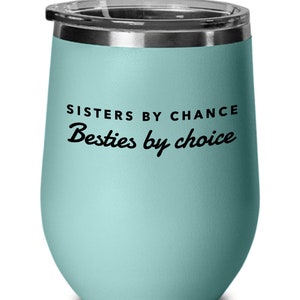 Sister in law birthday | sister in law birthday wine tumbler | sister in law wine glass, Gift