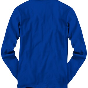 Saba Long Sleeve Shirt, Cotton Casual Tee (Men's Sizes S-XXL) image 2