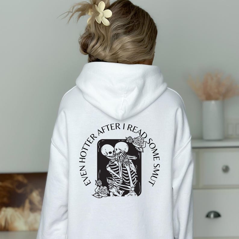Spicy Book Sweatshirt: Romance Reader Gift (Unisex Hoodie) image 2