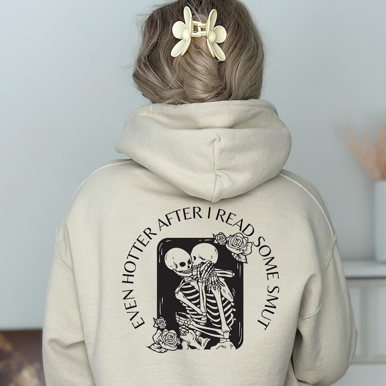 Spicy Book Sweatshirt: Romance Reader Gift (Unisex Hoodie) image 1