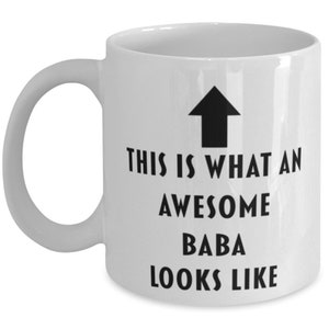 Baba Kaffeebecher, Geschenk für Baba, Baba Tasse, Baba Geschenk, lustiges Baba Geschenk, lustige Baba Tasse, super Baba, Muttertagsgeschenk