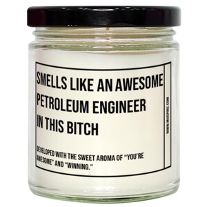 Lustige Petroleum Engineer Kerze, riecht nach einem fantastischen Petroleum Engineer, Geschenk für Petroleum Engineer, Kerze für Petroleum Engineer,
