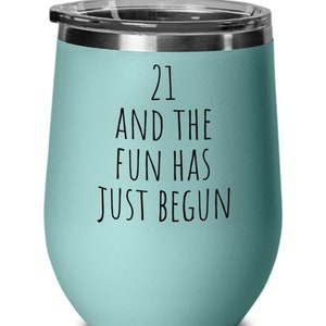 21st birthday wine glass, happy 21st birthday tumbler, 21st birthday wine tumbler, 21st birthday cup, Gift