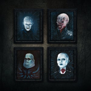 Hellraiser Cenobites - Kunstwerken/prenten, Hellraiser-schilderijen