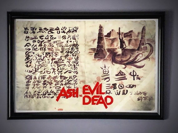 Ash Vs Evil Dead - Necronomicon Ex-mortis Prop Replica Page