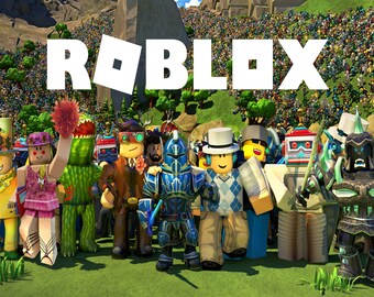 Roblox Poster Etsy - roblox hintergruende maedchen