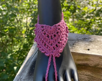 Carolina Barefoot Sandal Crochet Pattern - Lace Beach Foot Jewelry PDF Instant Download