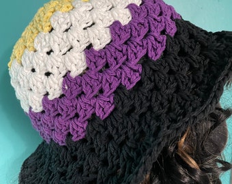 Non Binary Pride bucket hat