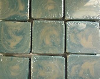 Fruit Swirl Artisan Soap - Sweet Tropical Fruit and Bubble Gum Scented Bar