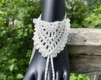 Carolina Barefoot Sandals - Crochet Beach Foot Jewelry & Festival Lace Anklets