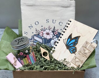 Book Lover Gift Box | Everything But the Book Box | Book Bundle Gift Box Standard | Gift Box for Bookish Book Lover