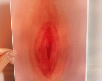 Return Home- Divine Feminine Art Print – Empowerment Goddess Painting (8x6 inches)