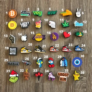 crocs charms