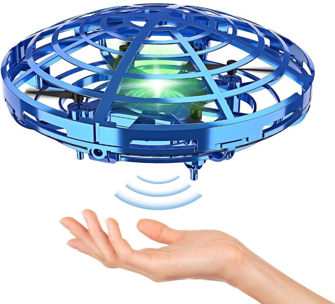 Flying Saucer Toy Hand Operated Mini Drones for Kids & Etsy