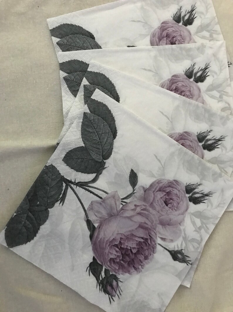 Decoupafe Paper Napkins / Paper Serviette / Decoupage Prints/paper