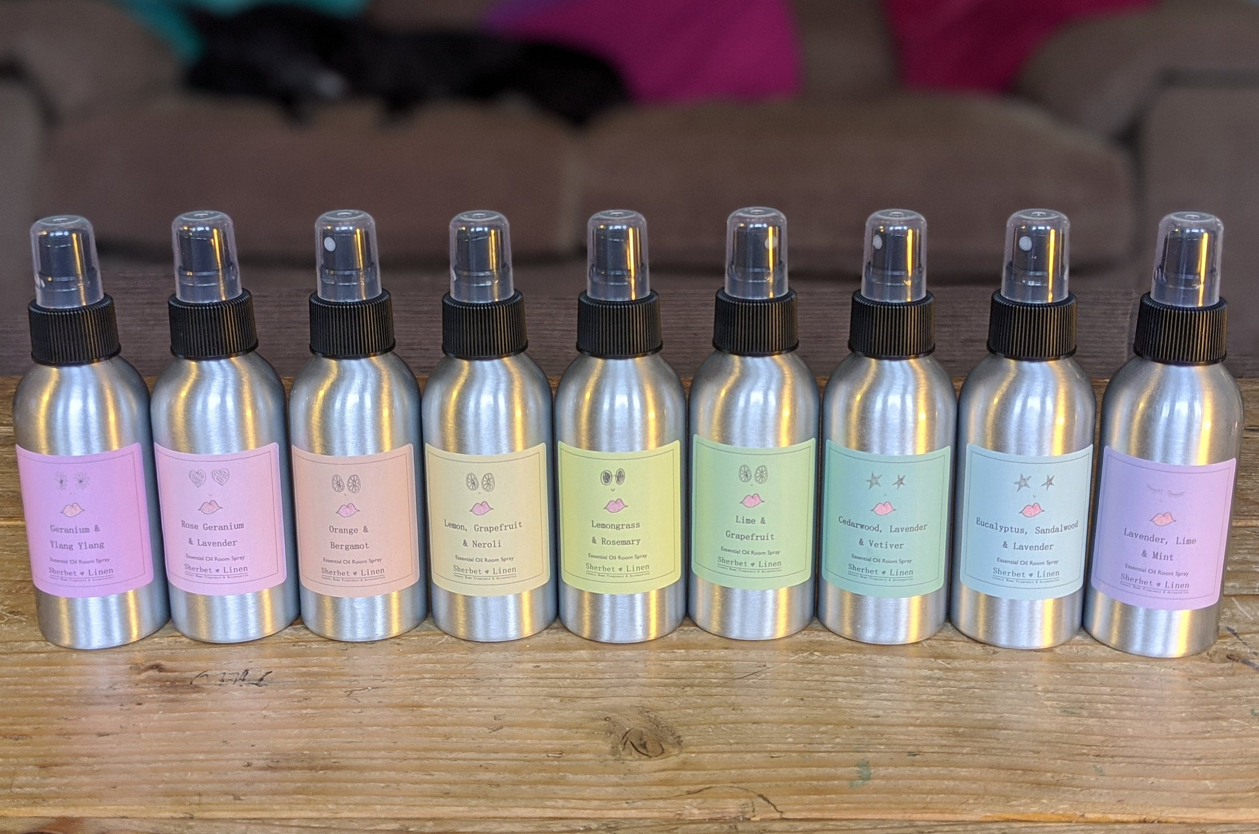 Lemongrass & Rosemary Room Spray 100ml Essential Oil Non Etsy